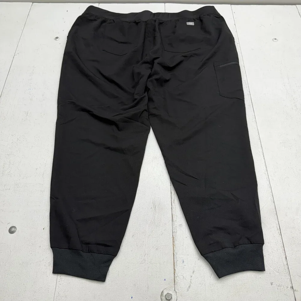 FIGS Scrub Jogger Pants Womens 4XLT Black Zamora 2.0 Technical Medical